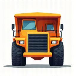 Mining truck icon